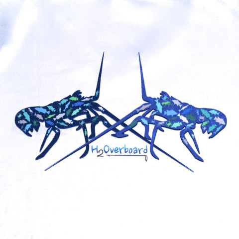 Lobster Fish Camo Ladies Performance Shirt -  - Performance Shirt - H2Overboard - 1