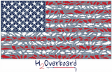 American Flag Sticker