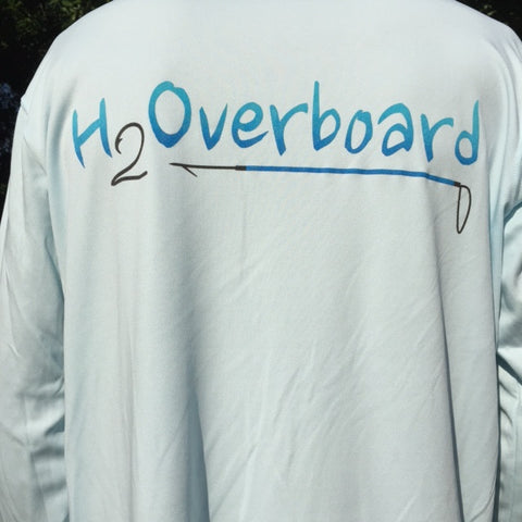 H2Overboard Performance Plus Shirt - Ice Blue / XX-Large - Performance Shirt - H2Overboard - 2
