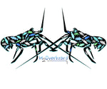 Lobster Fish Camo Performance Shirt - White / Small - Performance Shirt - H2Overboard - 3