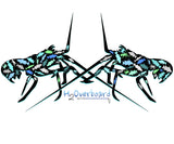 Lobster Fish Camo Performance Shirt - White / Small - Performance Shirt - H2Overboard - 3