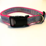 Dog Collar - 1" webbing - Large / H2Overboard on Hot Pink - Dog - H2Overboard - 3