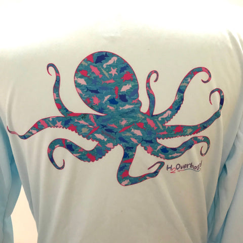 Octopus Camo Ladies Performance Shirt