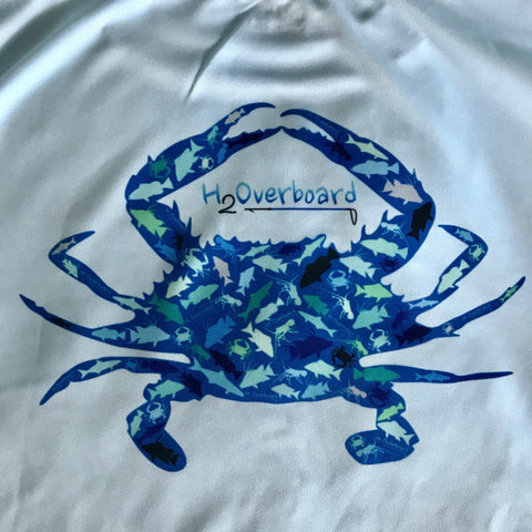 Crab Camo Youth Performance Shirt