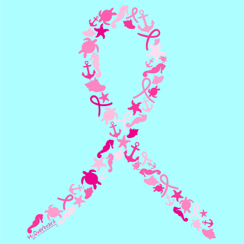 Pink Ribbon Sticker