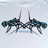 Lobster Fish Camo Performance Shirt - Silver / Small - Performance Shirt - H2Overboard - 1