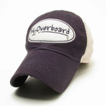 H2Overboard Trucker Hat - Navy w/ off white mesh - Hats and Visors - H2Overboard - 3