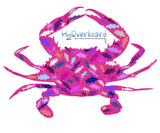 Crab Fish Camo Ladies Performance Shirt -  - Performance Shirt - H2Overboard - 3