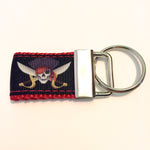Mini Key Fob - Pirates on Red - Key Fob - H2Overboard - 5