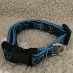Dog Collar - 3/4" webbing - Small / I Refuse to Sink - Blue on Ice Blue - Dog - H2Overboard - 13