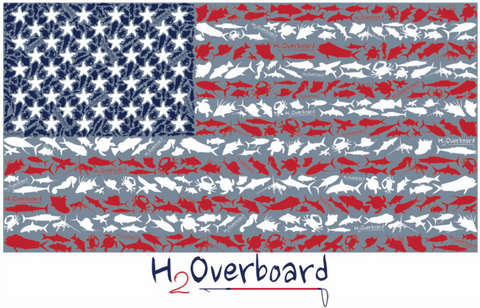 American Flag Sticker
