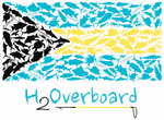 Bahamian Flag Sticker
