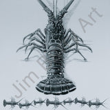 The Crawl -  - Lithograph - Jim Barry Art - 1