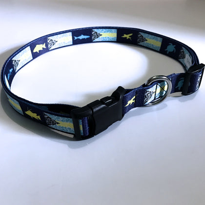 Wading Belt - Bahamian Flag on Polyester Webbing