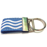 Mini Key Fob - Waves on Royal Blue - Key Fob - H2Overboard - 12