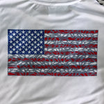 American Flag Ladies Performance Shirt